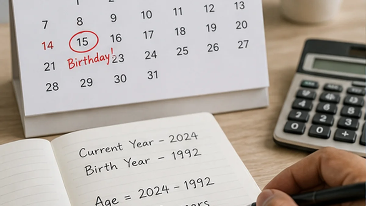 How to use the Age Calculator