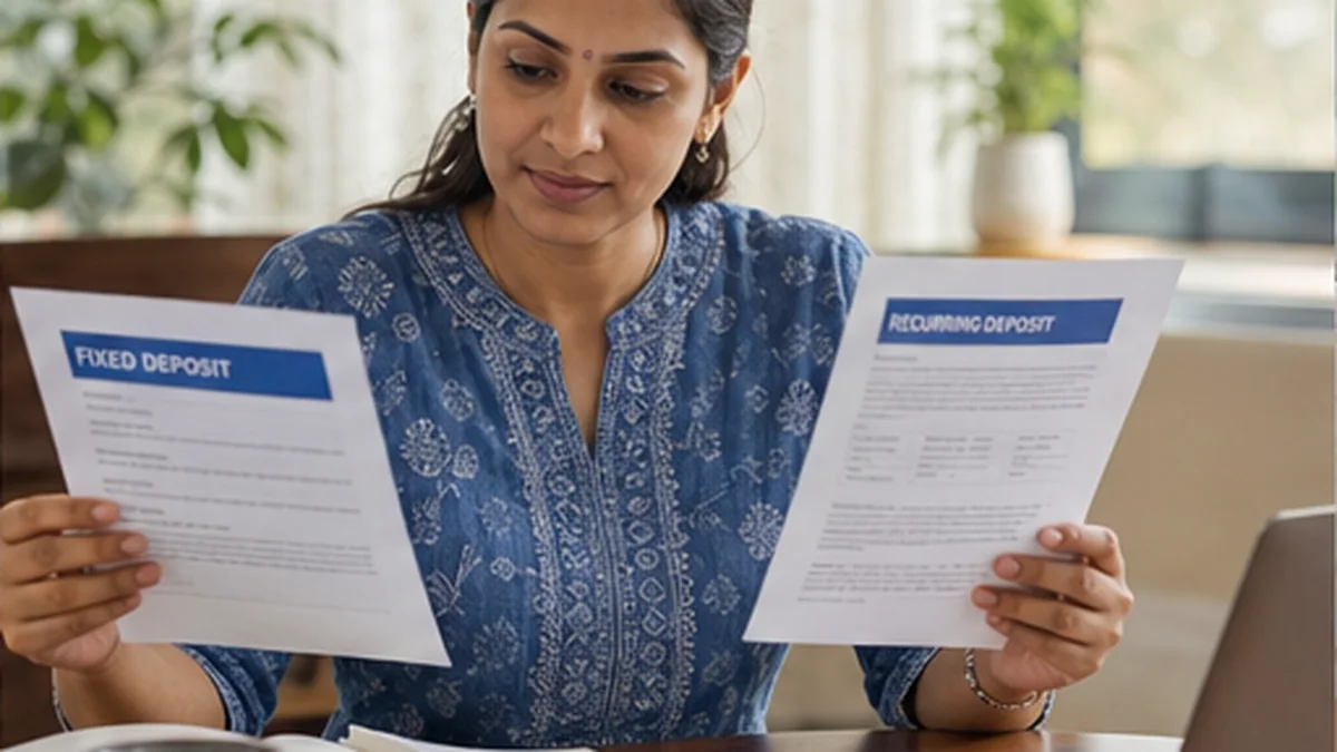 FD vs RD for short-term savings